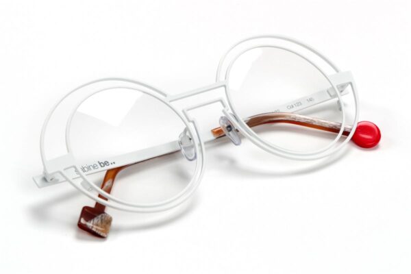 gafas graduadas blancas sabine be wire optica hermo