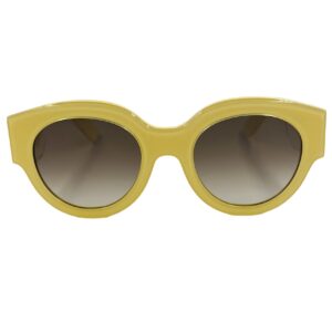 gafas gafas de sol emmanuelle khanh 7065 amarillo acetato optica hermo