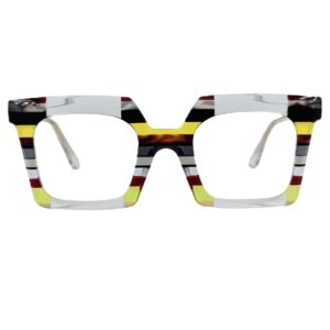 gafas monturas ultra limited pozzuoli transparente acetato amarillo verde rojo negro gris optica hermo