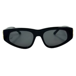 gafas monturas sol balenciaga dynasty d-frame bb0095s negro acetato mariposa optica hermo