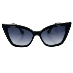 gafas monturas sol silvian heach aubrey mariposa negro acetato gris optica hermo