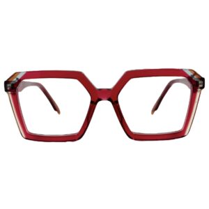 gafas monturas graduadas silvian heach joy hexagonal cuadrada cereza naranja beige optica hermo