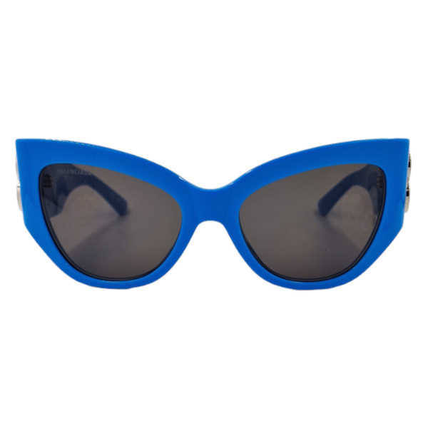 gafas monturas sol balenciaga bb0322s mariposa azul cian acetato gris optica hermo