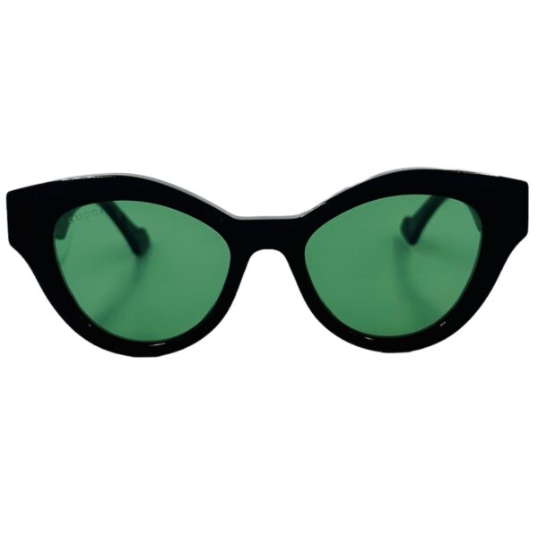 gafas monturas sol gucci gg0957s mariposa acetato negro verde tendencia optica hermo