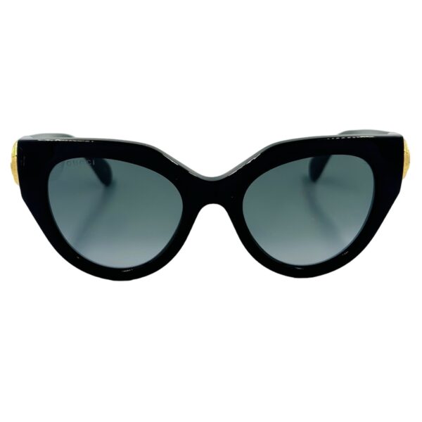 gafas monturas sol gucci gg1408s mariposa acetato negro gris azul optica hermo