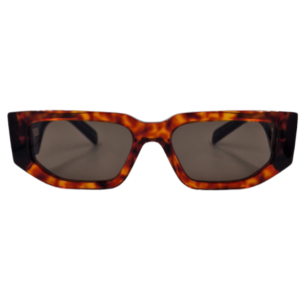 gafas monturas sol spr09z acetato marron negro rectangular mariposa optica hermo