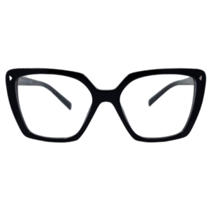 gafas nonturas graduado prada vpr16z mariposa cuadrado acetato negro optica hermo