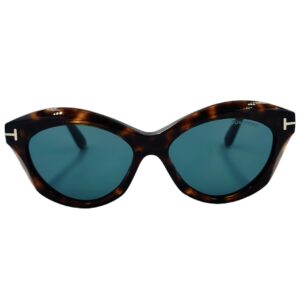 gafas monturas sol tom ford ft1111 toni acetato mariposa ovalado carey marron azul optica hermo