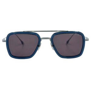 gafas monturas sol dita flight 006 7806 metal avidor cuadrado acetato azul gris optica hermo