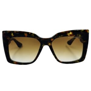 gafas monturas sol dita telemaker dts704 acetato cuadrado mariposa marron degradado optica hermo