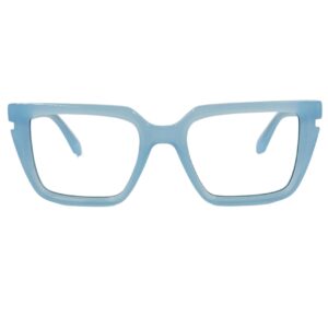 gafas monturas graduado off-white estilo optico 52 oerj052 mariposa acetato azul cielo optica hermo