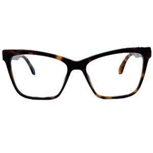 gafas monturas graduado off-white estilo optico 67 oerj067 acetato mariposa marron habana optica hermo