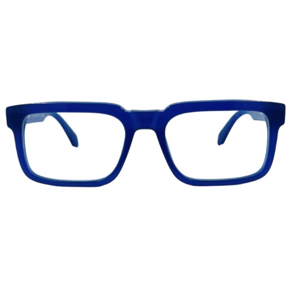 gafas monturas graduadas off-white estilo optico 70 oel070 rectangular azul electrico acetato optica hermo