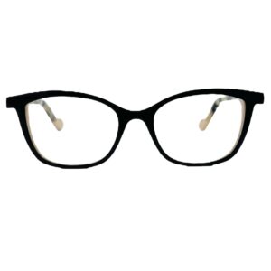 gafas monturas graduado acetato mariposa negro rosa palo marron carey optica hermo