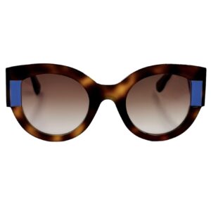 gafas monturas sol face a face kakemo 1 mariposa redondeado marron violeta degradado optica hermo