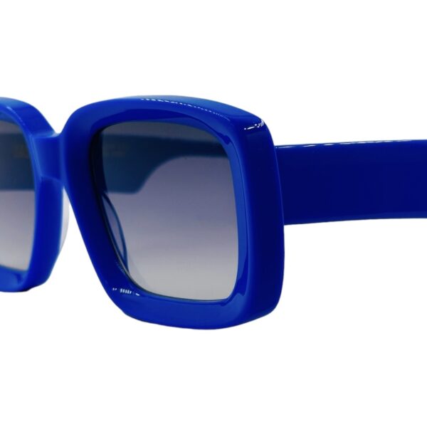gafas monturas sol kaleos acetato cuadrado rectangular azul electrico optica hermo