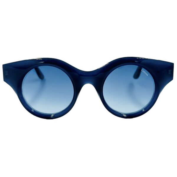 gafas monturas sol lapima matilde acetato redondo azul oceano oscuro azul degradado brasil optica hermo