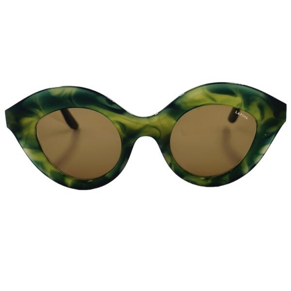 gafas monturas sol lapima nina mariposa acetato redondo verde bosque optica hermo