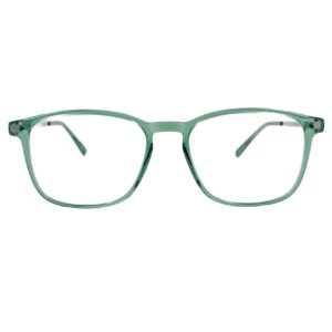 gafas monturas graduado mykita lite acetate tuktu cuadrado verde transparente acetato acero inoxidable plata optica hermo