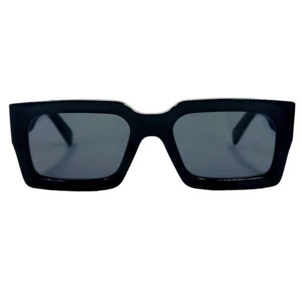 gafas monturas sol celine cl40280u acetato rectangular negro gris optica hermo