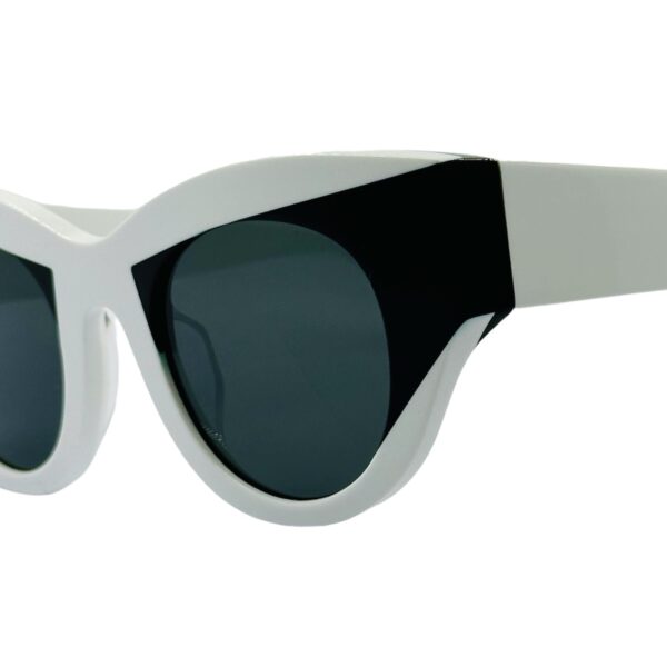 gafas monturas sol thierry lasry captivity mariposa acetato blanco negro gris uniforme optica hermo
