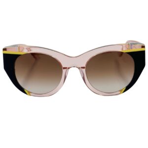 gafas monturas sol thierry lasry murdery mariposa acetato rosa cristal negro amarillo marron degradado optica hermo