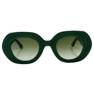 emmanuelle khanh angeli acetato ovalado redondo verde degradado optica hermo