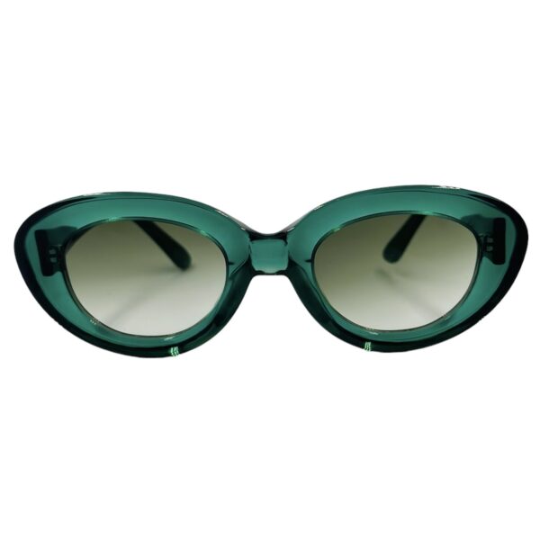 gafas monturas sol emmanuelle khanh gigi mariposa acetato mariposa verde cristal verde degradado optica hermo