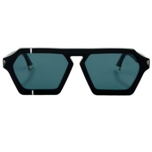 gafas monturas sol ffin era acetato cuadrado rectangular anguloso negro azul optica hermo