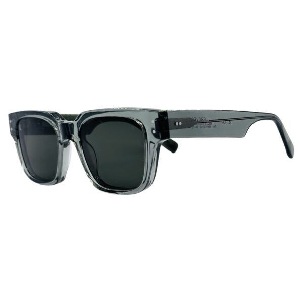 gafas monturas sol kaleos groves cuadrado acetato rectangular transparente gris optica hermo