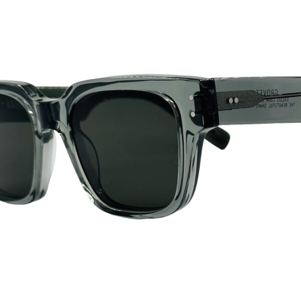 gafas monturas sol kaleos groves cuadrado acetato rectangular transparente gris optica hermo