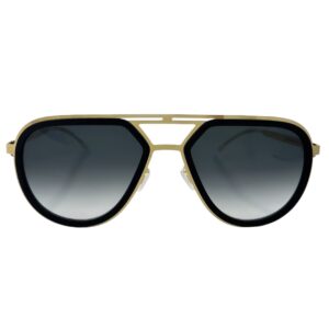 gafas monturas mykita mylon cypress aviador metal acetato dorado negro gris degradado acero inoxidable optica hermo