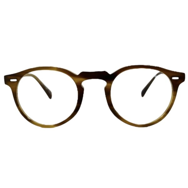 gafas monturas graduado oliver peolpes gregory peck ov5186 acetato redondo puente llave marron miel optica hermo