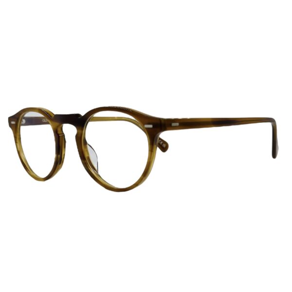 gafas monturas graduado oliver peolpes gregory peck ov5186 acetato redondo puente llave marron miel optica hermo