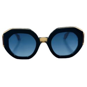 gafas monturas sol face a face frost 1 acetato hexagonal nero beige azul degradado optica hermo optica diagonal optica toscana optica gran via vytria